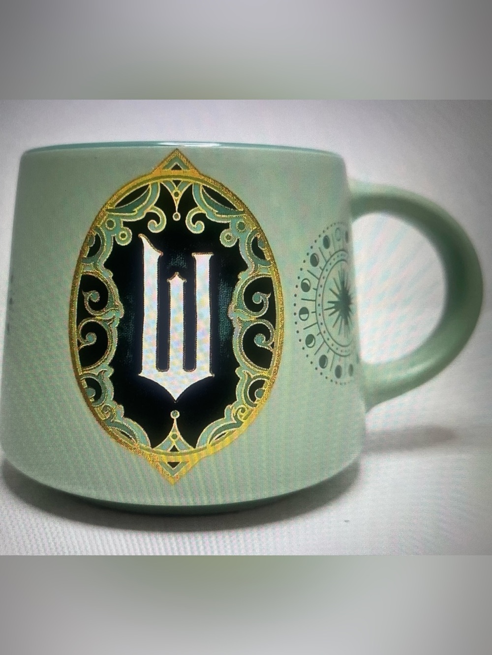 Wicked Mug Emerald City OZ Green ZAK! Ceramic Mug New! Elpheba Glinda